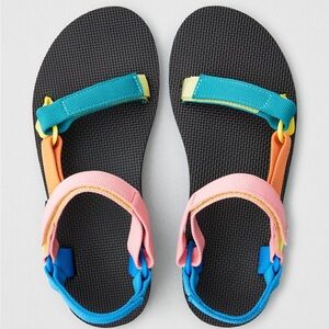 Bright Colorful Teva Sandals Size 8.5